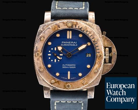 bronzo panerai 2019|panerai bronzo blu abisso.